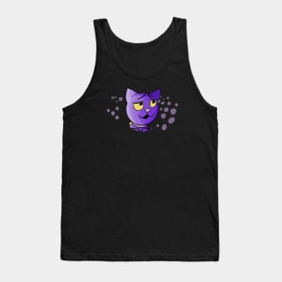 Cartoonish Cat Tank Top